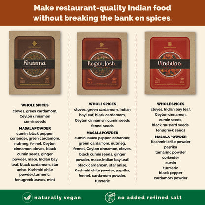 Authentic Indian Spice Kits