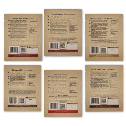 Omnivore 6-Kit Variety Package back print 