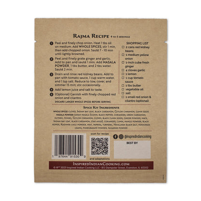 Rajma Package recipe