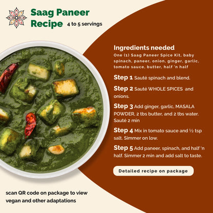 Saag Paneer Recipe