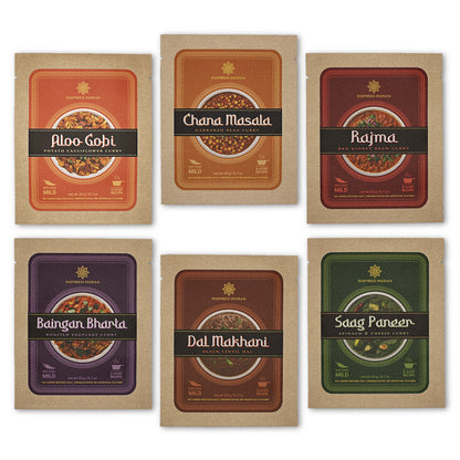 Vegetarian 6-Kit Variety Pack